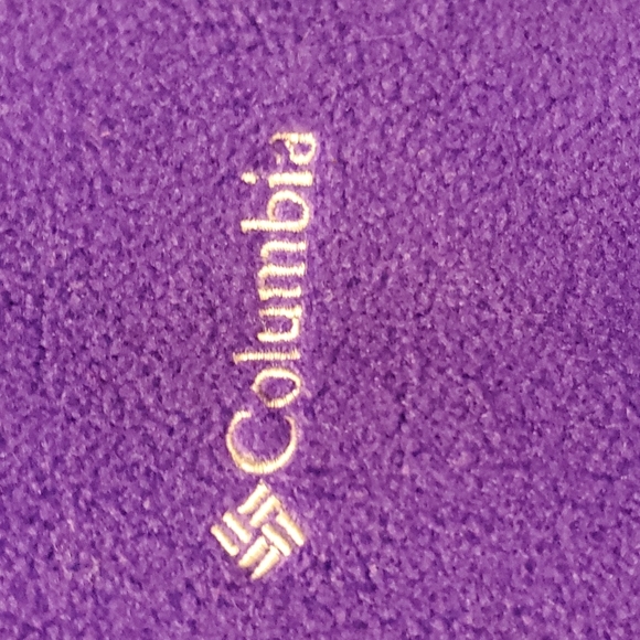 🏔AllOver Purple Fleece Columbia Jacket🏔 - Picture 2 of 9